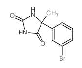 2,4-Imidazolidinedione,5-(3-bromophenyl)-5-methyl- picture