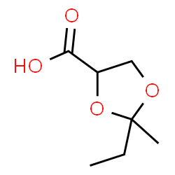 1,3-Dioxolane-4-carboxylicacid,2-ethyl-2-methyl-(9CI) picture
