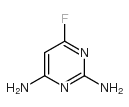 2,4-DIAMINO-6-FLUOROPYRIMIDINE structure