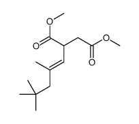 dimethyl (2,4,4-trimethylpentyl)succinate, didehydro derivative Structure