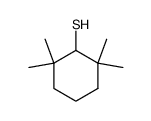 2,2,6,6-tetramethyl-cyclohexanethiol结构式