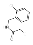 Acetamide, 2-chloro-N-(o-chlorobenzyl)-,结构式