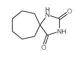 Spiro[cycloheptane-1,5'-hydantoin]结构式