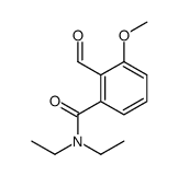 N,N-diethyl-2-formyl-3-methoxybenzamide Structure