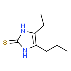 2-Imidazolethiol,4(or 5)-ethyl-5(or 4)-propyl- (5CI) Structure