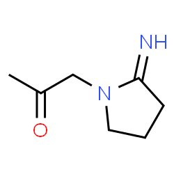 2-Propanone, 1-(2-imino-1-pyrrolidinyl)- (9CI)结构式
