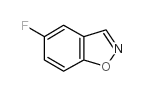5-氟-1,2-苯异噁唑结构式