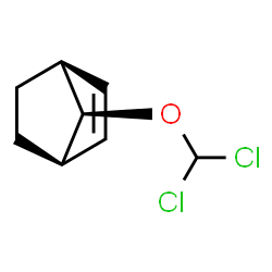 Bicyclo[2.2.1]hept-2-ene, 7-(dichloromethoxy)-, (7-syn)- (9CI) Structure