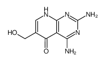 2,4-Diamino-6-(hydroxymethyl)-5-oxopyrido[2,3-d]pyrimidine结构式