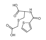 (2R)-3-(carboxymethylsulfanyl)-2-(thiophene-2-carbonylamino)propanoic acid Structure