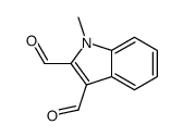 1-methylindole-2,3-dicarbaldehyde结构式