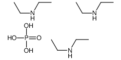 tris(diethylammonium) phosphate structure