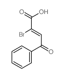 2-bromo-4-oxo-4-phenyl-but-2-enoic acid Structure