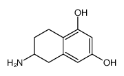 5,7-dihydroxy-2-aminotetralin结构式