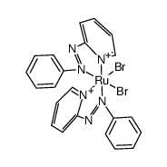 Ru(2-(phenylazo)pyridine)2Br2结构式