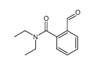 2-formyl-N,N-diethyl-1-benzamide结构式