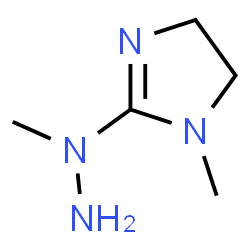 1H-Imidazole,4,5-dihydro-1-methyl-2-(1-methylhydrazino)-(9CI) Structure