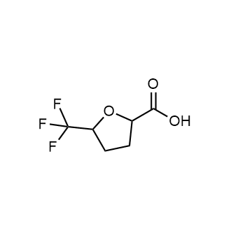 5-(三氟甲基)四氢呋喃-2-甲酸结构式