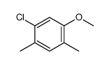 1-chloro-5-methoxy-2,4-dimethylbenzene结构式