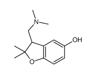 5-Benzofuranol,3-[(dimethylamino)methyl]-2,3-dihydro-2,2-dimethyl-(9CI) structure