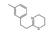 4H-1,3-Thiazine,5,6-dihydro-2-(m-methylphenethyl)-(8CI) structure