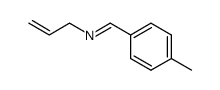 N-(4-methylbenzylidene)prop-2-en-1-amine Structure