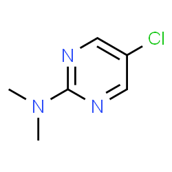 5-CHLORO-2-DIMETHYLAMINOPYRIMIDINE Structure
