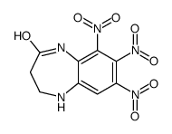 6,7,8-trinitro-1,2,3,5-tetrahydro-1,5-benzodiazepin-4-one Structure