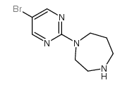 1-(5-BROMOPYRIMIDIN-2-YL)[1,4]DIAZEPANE Structure
