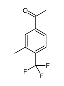 1-[3-methyl-4-(trifluoromethyl)phenyl]ethanone Structure