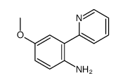4-Methoxy-2-(pyridin-2-yl)aniline结构式