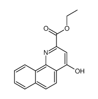 4-hydroxy-benzo[h]quinoline-2-carboxylic acid ethyl ester Structure