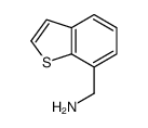 1-benzothiophen-7-ylmethanamine结构式