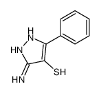 3-amino-5-phenyl-1H-pyrazole-4-thiol结构式