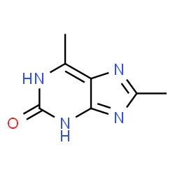 2H-Purin-2-one,1,3-dihydro-6,8-dimethyl-结构式