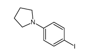 PYRROLIDINE, 1-(4-IODOPHENYL)- Structure