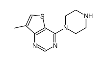 7-Methyl-4-(piperazin-1-yl)thieno[3,2-d]pyrimidine picture