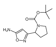 2-(5-AMINO-ISOXAZOL-3-YL)-PYRROLIDINE-1-CARBOXYLIC ACID TERT-BUTYL ESTER picture