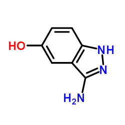 3-Amino-1H-indazol-5-ol结构式