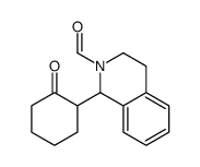 1-(2-oxocyclohexyl)-3,4-dihydro-1H-isoquinoline-2-carbaldehyde结构式