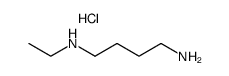 N-ethylputrescine dihydrochloride结构式