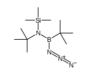 N-[azido(tert-butyl)boranyl]-2-methyl-N-trimethylsilylpropan-2-amine Structure