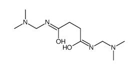 N,N'-bis[(dimethylamino)methyl]butanediamide结构式