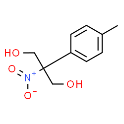 2-(4-Methylphenyl)-2-nitro-1,3-propanediol structure
