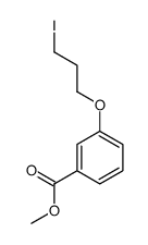 methyl 3-(3-iodopropoxy)benzoate Structure