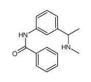 Benzamide, N-[3-[1-(methylamino)ethyl]phenyl] Structure