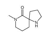 1,7-Diazaspiro[4.5]decan-6-one,7-methyl-(9CI)结构式