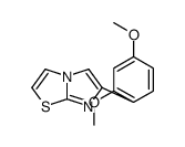 6-(2,4-dimethoxyphenyl)imidazo[2,1-b][1,3]thiazole结构式