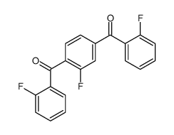 [3-fluoro-4-(2-fluorobenzoyl)phenyl]-(2-fluorophenyl)methanone结构式