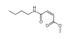 (Z)-Butyl methyl maleamate结构式